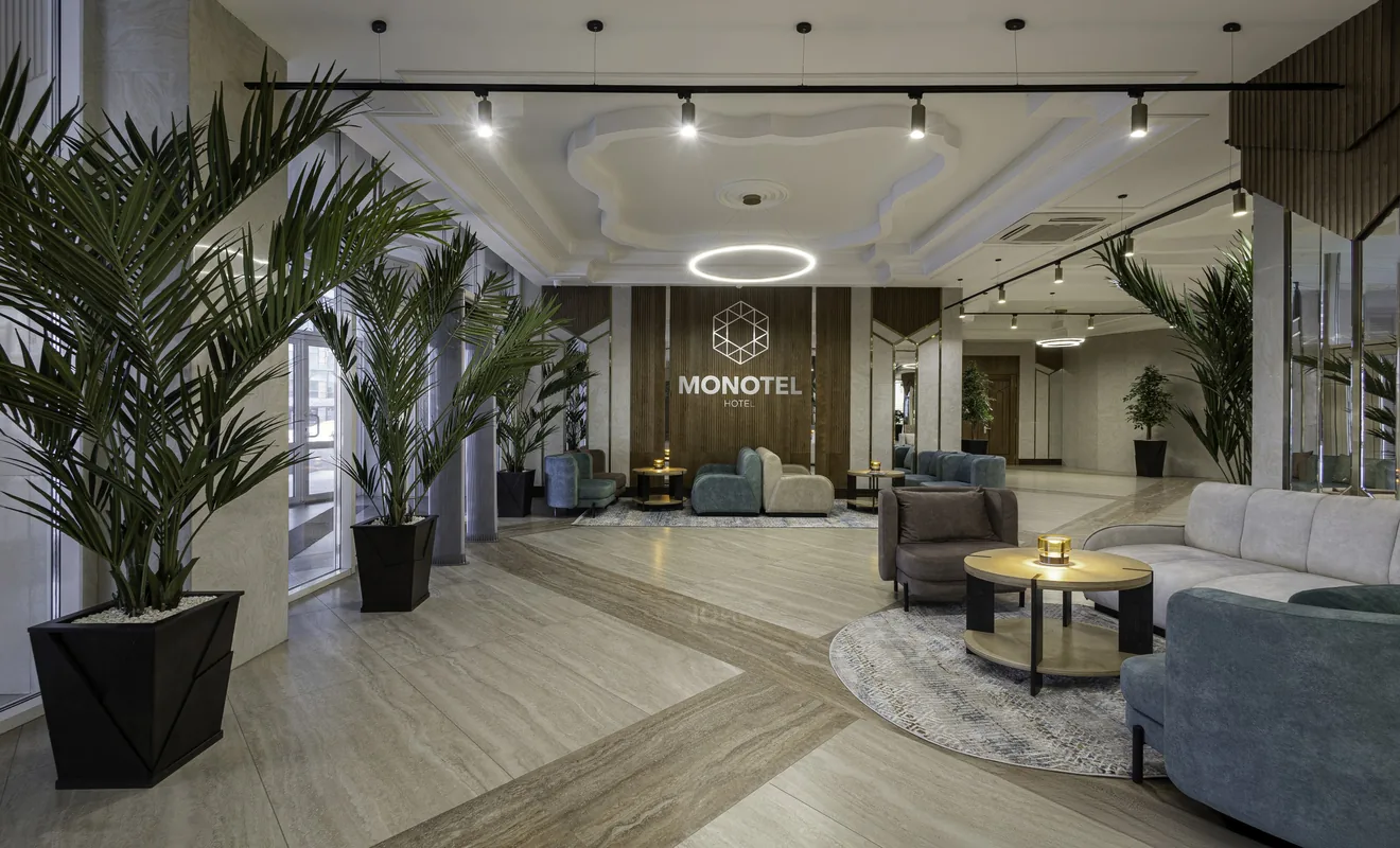 Лобби отеля Monotel