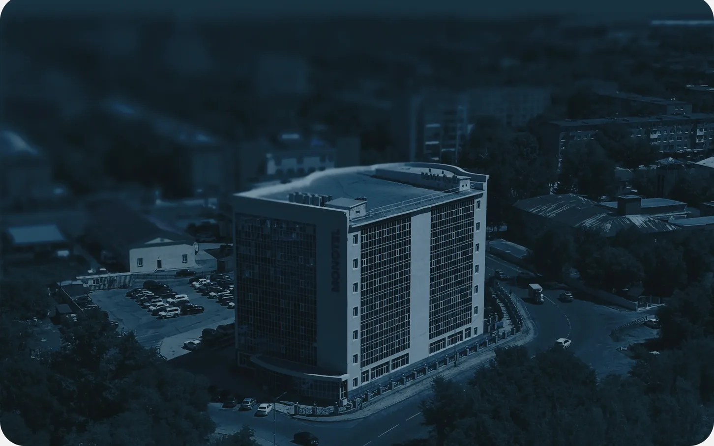 Отель Monotel с высоты