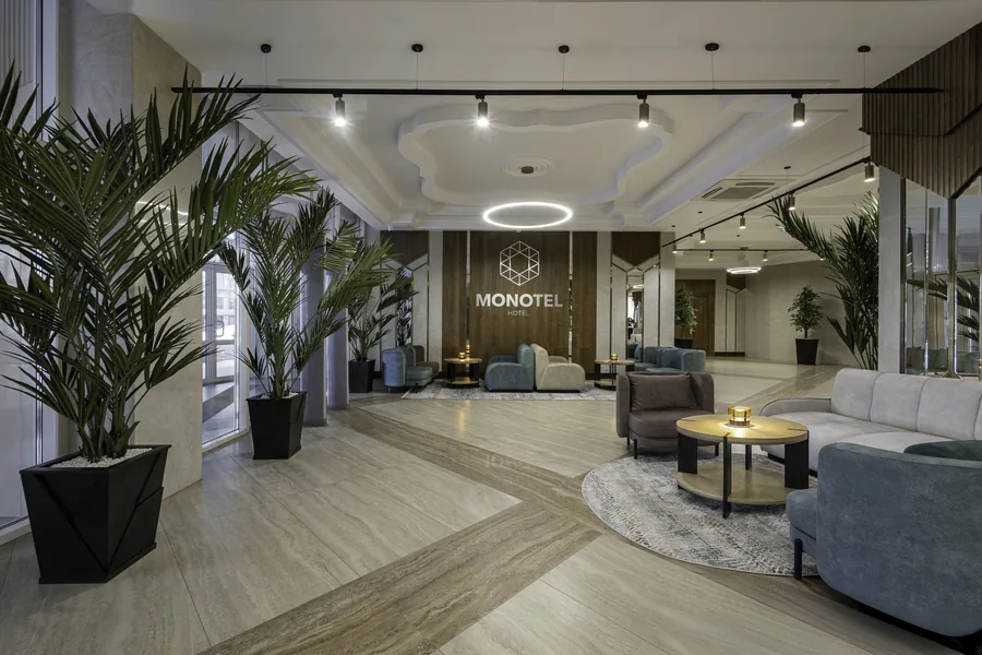 Лобби отеля Monotel